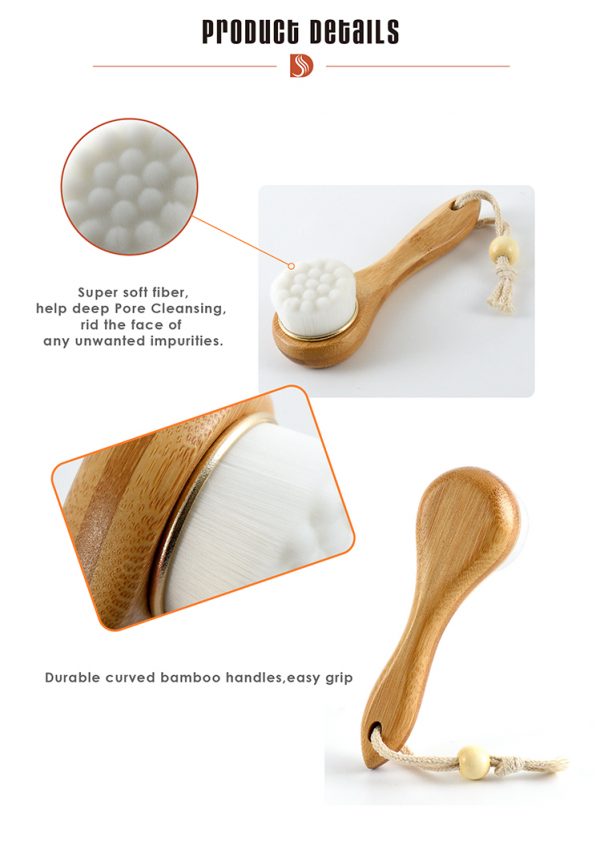 Superfine Fibre Facial Cleaning Brush Dishygroup